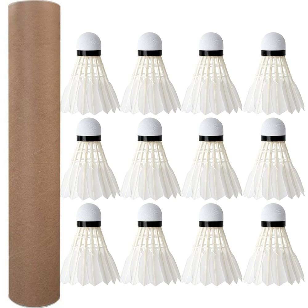 Feather Shuttlecock - 3/6/12 pezzi volano da badminton professionale